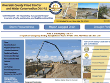 Tablet Screenshot of floodcontrol.co.riverside.ca.us